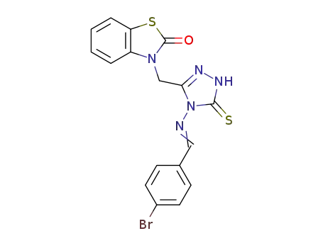 C<sub>17</sub>H<sub>12</sub>BrN<sub>5</sub>OS<sub>2</sub>