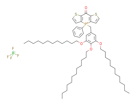 C<sub>58</sub>H<sub>88</sub>O<sub>4</sub>PS<sub>2</sub><sup>(1+)</sup>*BF<sub>4</sub><sup>(1-)</sup>