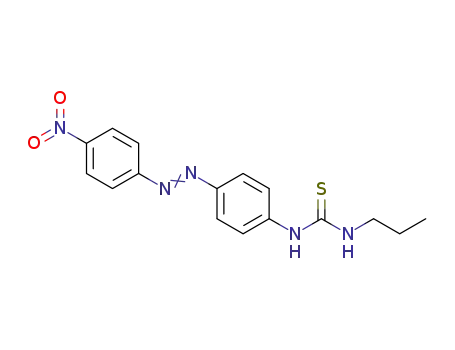 N-(4-(4-nitrophenylazo)phenyl)-N'-propylthiourea