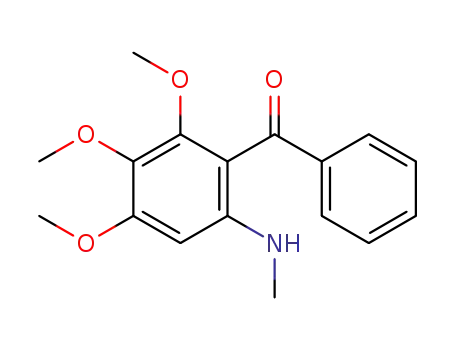 phenyl(2,3,4-trimethoxy-6-methylaminophenyl)methanone