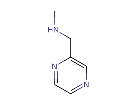 Molecular Structure of 120739-79-9 (METHYL-PYRAZIN-2-YLMETHYL-AMINE)