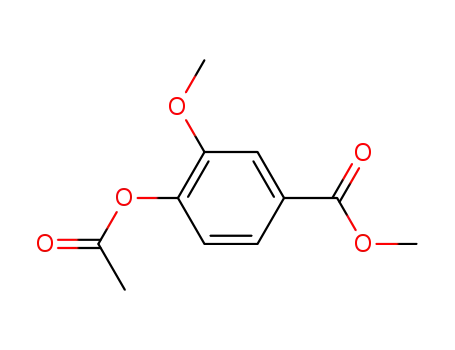 4-Acetoxy-3-methoxybenzoic acid methyl ester