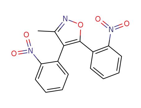 3-methyl-4,5-bis(2-nitrophenyl)isoxazole
