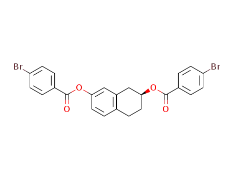 (S)-1,2,3,4-tetrahydronaphthalene-2,7-diyl bis(4-bromobenzoate)