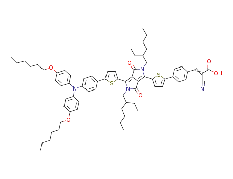 C<sub>70</sub>H<sub>82</sub>N<sub>4</sub>O<sub>6</sub>S<sub>2</sub>