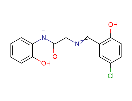 Acetamide,  2-[[(5-chloro-2-hydroxyphenyl)methylene]amino]-N-(2-hydroxyphenyl)-