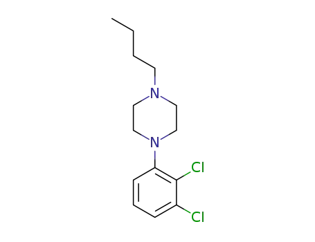 Molecular Structure of 1383430-54-3 (1-butyl-4-(2,3-dichlorophenyl)piperazine)