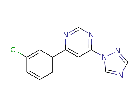 C<sub>12</sub>H<sub>8</sub>ClN<sub>5</sub>