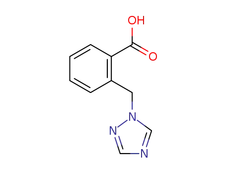 Molecular Structure of 876718-01-3 (2-(1H-1,2,4-TRIAZOL-1-YLMETHYL)BENZOIC ACID)