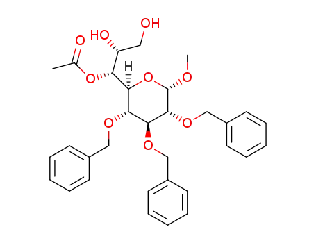 methyl 6-O-acetyl-2,3,4-tri-O-benzyl-α-D-erythro-D-gluco-octopyranoside