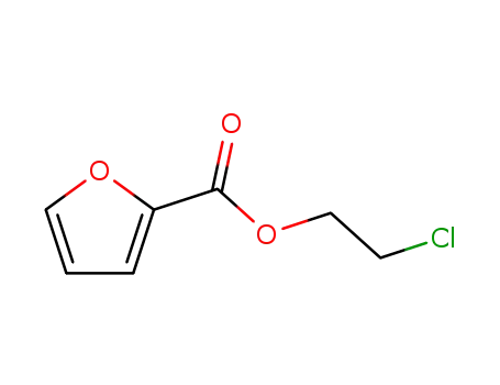 Molecular Structure of 936-75-4 (2-chloroethyl furan-2-carboxylate)