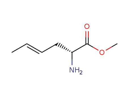 (E)-(R)-2-Amino-hex-4-enoic acid methyl ester