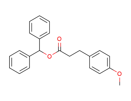 benzhydryl 3-(4-methoxyphenyl)propanoate