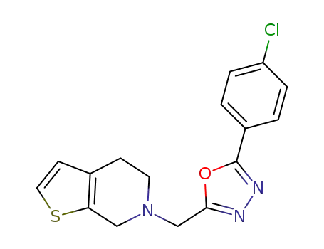 C<sub>16</sub>H<sub>14</sub>ClN<sub>3</sub>OS