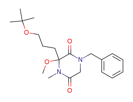 2,5-Piperazinedione,
3-[3-(1,1-dimethylethoxy)propyl]-3-methoxy-4-methyl-1-(phenylmethyl)-
