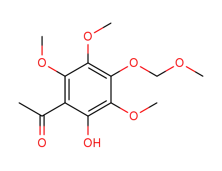 Ethanone, 1-[2-hydroxy-3,5,6-trimethoxy-4-(methoxymethoxy)phenyl]-
