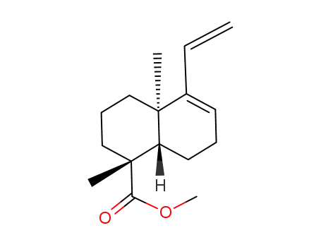 Molecular Structure of 287401-11-0 ((1R,4aR,8aS)-1,4a-Dimethyl-5-vinyl-1,2,3,4,4a,7,8,8a-octahydro-naphthalene-1-carboxylic acid methyl ester)