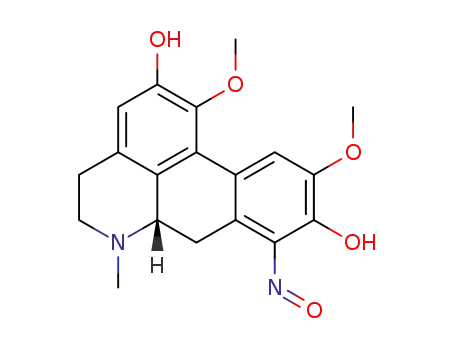 Molecular Structure of 352670-72-5 ((S)-8-NO-boldine)