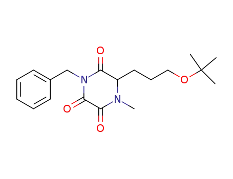 Piperazinetrione,
6-[3-(1,1-dimethylethoxy)propyl]-1-methyl-4-(phenylmethyl)-