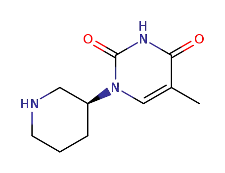 (S)-5-methyl-1-(piperidin-3-yl)-pyrimidine-2,4(1H,3H)-dione