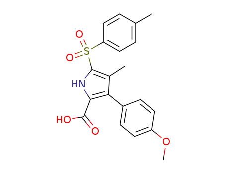 3-(4-Methoxy-phenyl)-4-methyl-5-(toluene-4-sulfonyl)-1H-pyrrole-2-carboxylic acid
