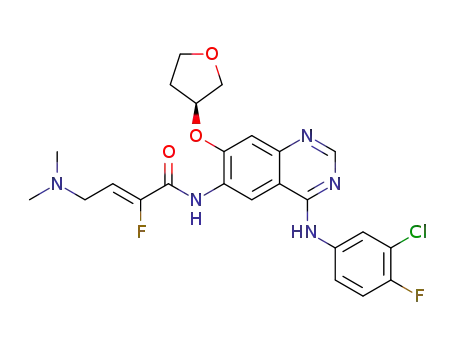 (Z)-(S)-N-(4-((3-chloro-4-fluorophenyl)amino)-7-((tetrahydrofuran-3-yl)oxy)quinazolin-6-yl)-4-(dimethylamino)-2-fluorobut-2-enamide