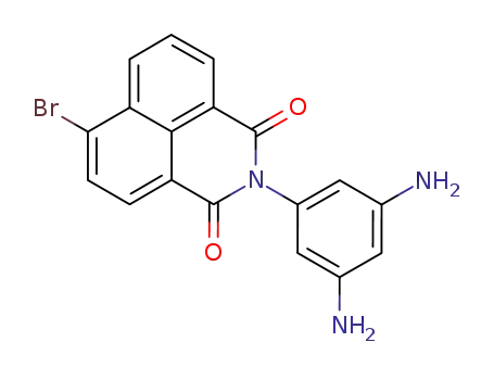 N-(3,5-Diaminophenyl)-4-bromonaphthalene-1,8-dicarboximide