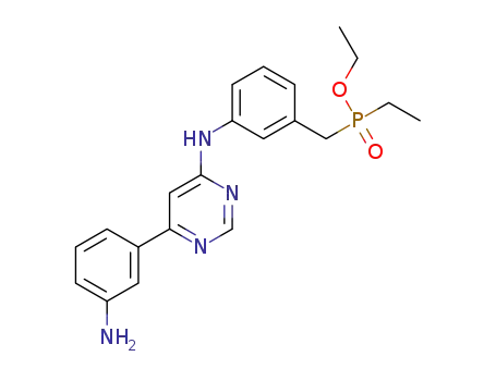 ethyl (3-{[6-(3-aminophenyl)pyrimidin-4-yl]amino}benzyl)ethylphosphinate
