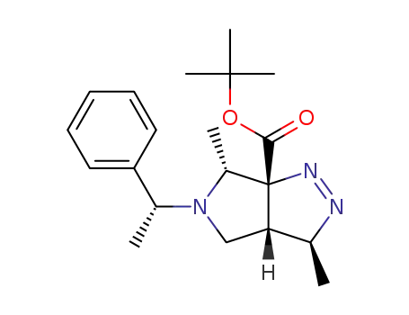 tert-butyl (1R,4S,5S,8R,1'R)-4,8-dimethyl-7-(1-phenylethyl)-2,3,7-triazabicyclo[3.3.0]oct-2-ene-1-carboxylate