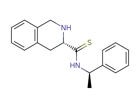 (S)-N-[(1R)-1-phenylethyl]-1,2,3,4-tetrahydroisoquinoline-3-thiocarboxamide