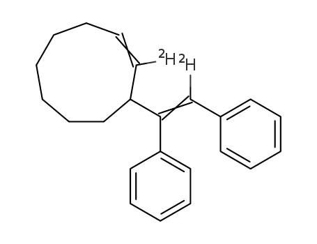 3-(2-deuterio-1,2-diphenylethenyl)-2-deuteriocyclononene