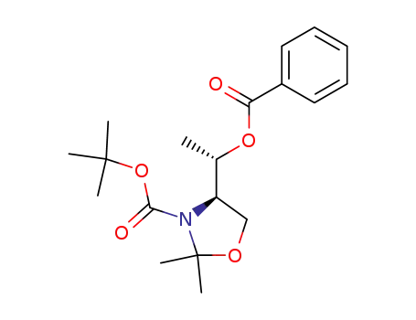 (R)-4-<(S)-1-(benzyloxy)ethyl>-3-t-butoxycarbonyl-2,2-dimethyl-1,3-oxazolidine