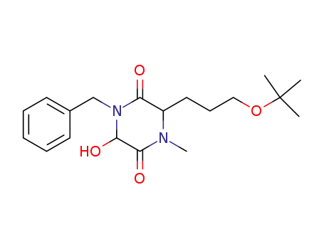 2,5-Piperazinedione,
3-[3-(1,1-dimethylethoxy)propyl]-6-hydroxy-4-methyl-1-(phenylmethyl)-