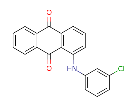 9,10-Anthracenedione, 1-[(3-chlorophenyl)amino]-