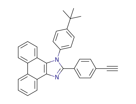 1-(4-(tert-butyl)phenyl)-2-(4-ethynylphenyl)-1H-phenanthro[9,10-d]imidazole