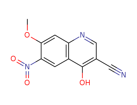 3-Quinolinecarbonitrile, 4-hydroxy-7-Methoxy-6-nitro-