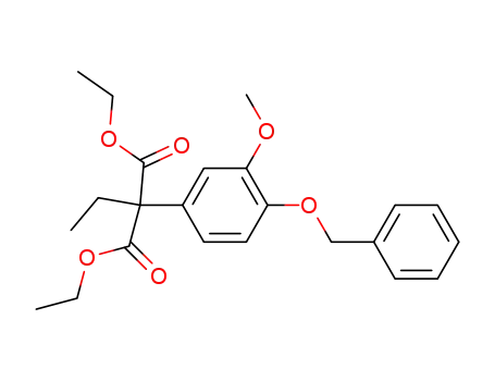diethyl 4-benzyloxy-3-methoxyphenylethylmalonate