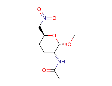 methyl 2-acetamido-2,3,4,6-tetradeoxy-6-nitro-α-D-erythro-hexopyranoside