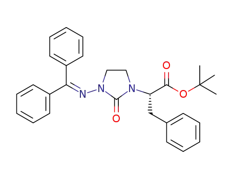 (2’S)-1-((diphenylmethylene)amino)-3-(tert-butyl-3’-phenylpropanoate)imidazolidin-2-one