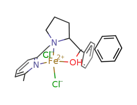 [Fe((1-((6-methylpyridin-2-yl)methyl)pyrrolidin-2-yl)diphenylmethanol)Cl<sub>2</sub>]