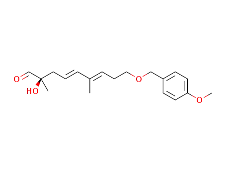 (2R,4E,6E)-2-hydroxy-9-[(4-methoxyphenyl)methoxy]-2,6-dimethylnona-4,6-dienal