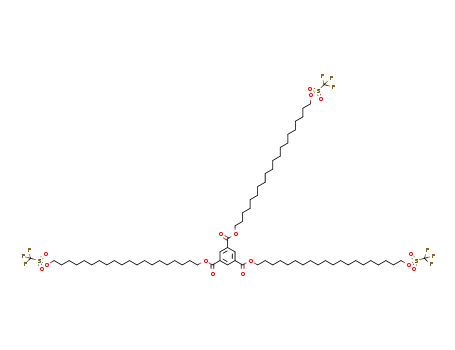 C<sub>72</sub>H<sub>123</sub>F<sub>9</sub>O<sub>15</sub>S<sub>3</sub>