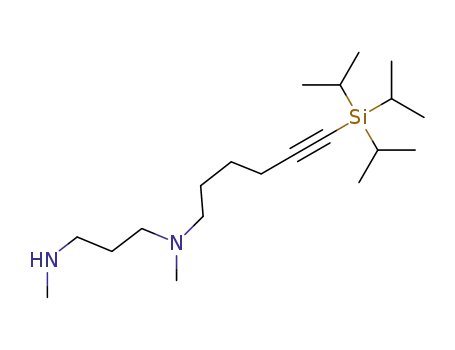 N,N'-dimethyl-N-[6-(triisopropylsilyl)hex-5-ynyl]propane-1,3-diamine
