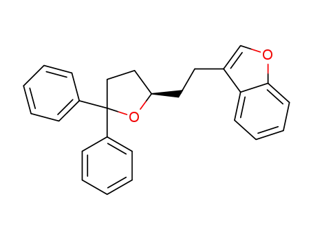(R)-3-(2-(5,5-diphenyltetrahydrofuran-2-yl)ethyl)benzofuran