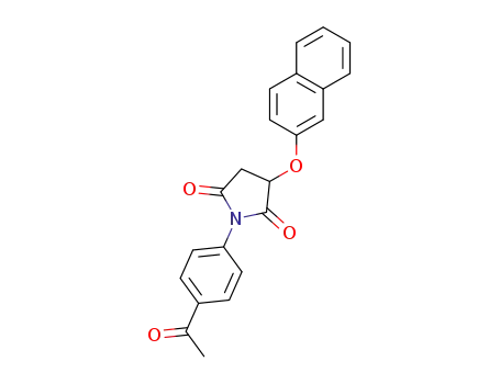 1-(4-acetylphenyl)-3-(2-naphthyloxy)pyrrolidine-2,5-dione