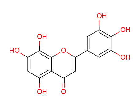 4H-1-Benzopyran-4-one, 5,7,8-trihydroxy-2-(3,4,5-trihydroxyphenyl)-