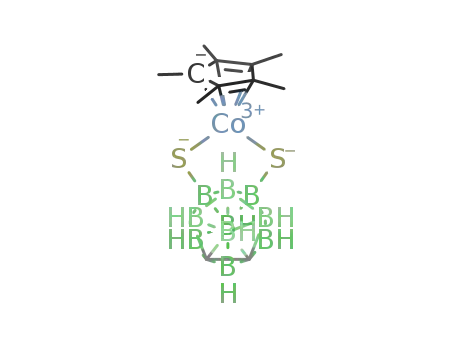 Cp*Co(9,12-2S-o-C<sub>2</sub>B<sub>10</sub>H<sub>10</sub>)