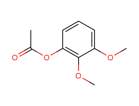 Molecular Structure of 27257-08-5 (2,3-Dimethoxyphenol acetate)