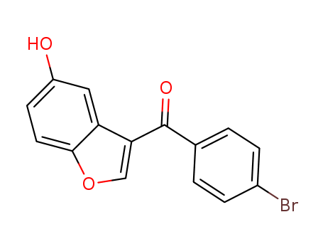 (4-bromophenyl)(5-hydroxy-1-benzofuran-3-yl)methanone