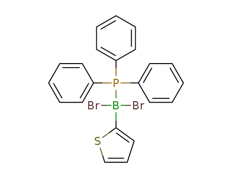 Molecular Structure of 1558041-73-8 (C<sub>22</sub>H<sub>18</sub>BBr<sub>2</sub>PS)